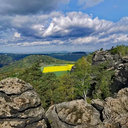 Waldblick Mit Pool Und Kinderspielplatz Dippoldiswalde