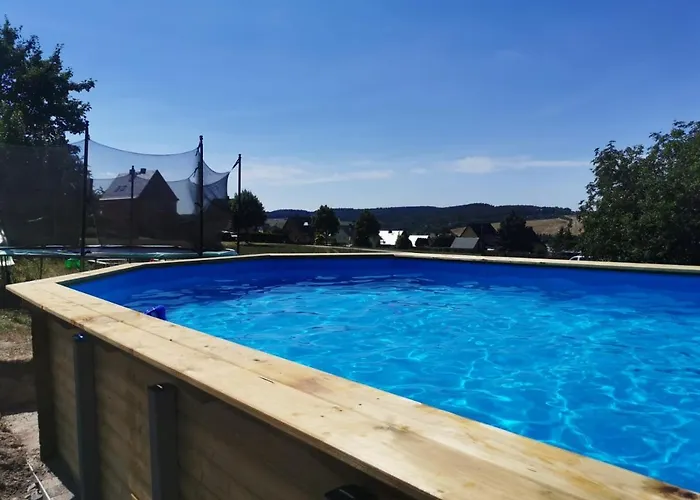 Ferienwohnung Naehe Dresden Mit Pool & Spielplatz - Fewo 